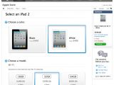 iPad 2 ordering options