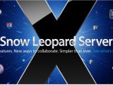 Mac OS X Snow Leopard Server banner