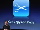 Forstall confirming the much-awaited copy/paste functionality