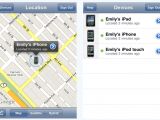 Examples of how Apple's Find My iPhone app works (iTunes screenshots)