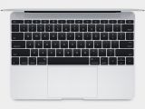 Apple's new MacBook, keyboard detail