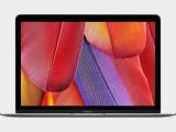 Apple's new MacBook, frontal view