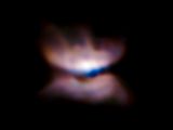 VLT/SPHERE image of the star L2 Puppis and its surroundings