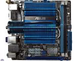 Asus E35MI-I Deluxe AMD Fusion motherboard top view