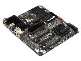 Asus Rampage III Black Edition LGA 1366 motherboard - Rear view