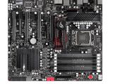 Asus Rampage III Black Edition LGA 1366 motherboard - Top view