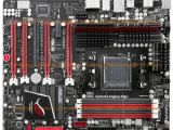 Asus Crosshair V Formula AMD Bulldozer motherboard - Top view