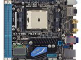 Asus F1A75-I Deluxe mini-ITX AMD Llano motherboard - Top view