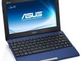 Asus Eee PC 1025C netbook with Intel Atom Cedar Trail CPUs