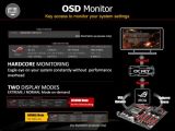 Asus Rampage IV Extreme LGA 2011 motherboard - OSD monitoring through OS Key