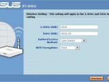 Asus RT-N56U - alternate settings menu