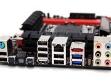 Asus Rampage IV Gene micro-ATX LGA 2011 motherboard - Rear I/O