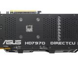 Asus HD 7970 DirectCU II Top graphics card - Back
