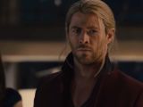 Chris Hemsworth as Thor, the God of Thunder (with a really questionable hairpiece)