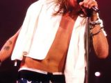 Those pants on Axl Rose were a staple, as was his bandana