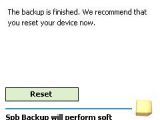 Spb Backup backup file process finished
