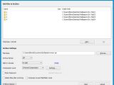 Create new archives after configuring settings