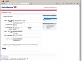 Bank of America phishing form sample