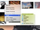 Photos for Mac: Instant sharing options