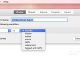 Photos for Mac: Setting criteria for smart albums