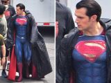 Henry Cavill suits up as Superman for his second film, makes the ladies swoon