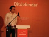 Bogdan Dumitru, CTO of Bitdefender at the launch of the company's 2012 security suites