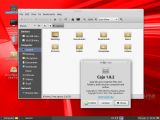 Black Lab Linux Desktop with file manager