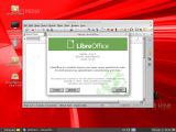 Black Lab Linux Desktop with LibreOffice