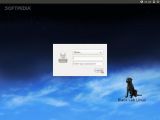 Black Lab Linux MATE's login screen