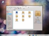 Black Lab Linux KDE 32-bit Edition's file manager