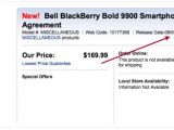 Bell BlackBerry Bold 9900 price at Best Buy