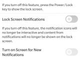 BlackBerry OS 10.3 Lock Screen Settings