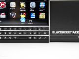 BlackBerry Passport, keyboard detail