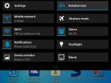 BlackBerry OS 10.3 quick actions