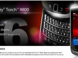 BlackBerry Torch 9800 at Rogers
