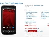 BlackBerry Torch 9850 price options