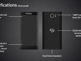 BlackBerry Glide with possible specs