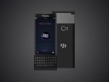 BlackBerry Glide with keyboard sliding out