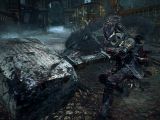 Use big weapons in Bloodborne