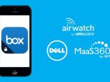 Box for Enterprise Mobility Management integrates AirWatch by VMWare and MaaS360 by IBM’s Fiberlink