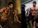 Henry Cavill went from fit to super fit, from “Immortals” to “Man of Steel”