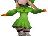 Bravely Second: End Layer - Edea's Magical Girl Raincoat Outfit