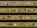 30-feet (9.14 meters) tapestry depicts the most important scenes from the movies