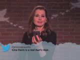 Geena Davis is equally unimpressed on Kimmel segment