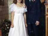 Michelle and Jim Bob Duggar on their wedding day