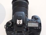 Canon EOS 7D Mark II Top View with Lens