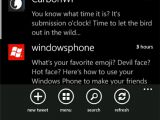 Carbon Twitter Client for Windows Phone