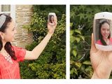 Casio’s Kawaii Selfie for Mirror Cam in action