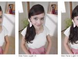 Different skin tones on the Casio’s Kawaii Selfie for Mirror Cam
