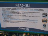 ASRock N7AD-SLI motherboard at CeBIT 2009